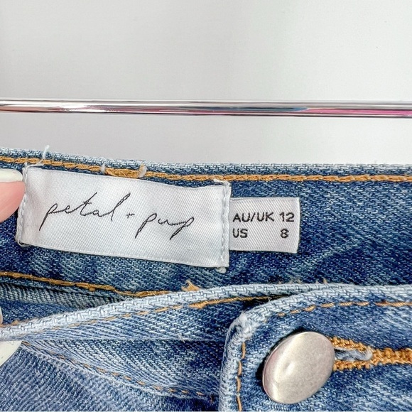 Petal and Pup blue denim midi skirt - Picture 3 of 3